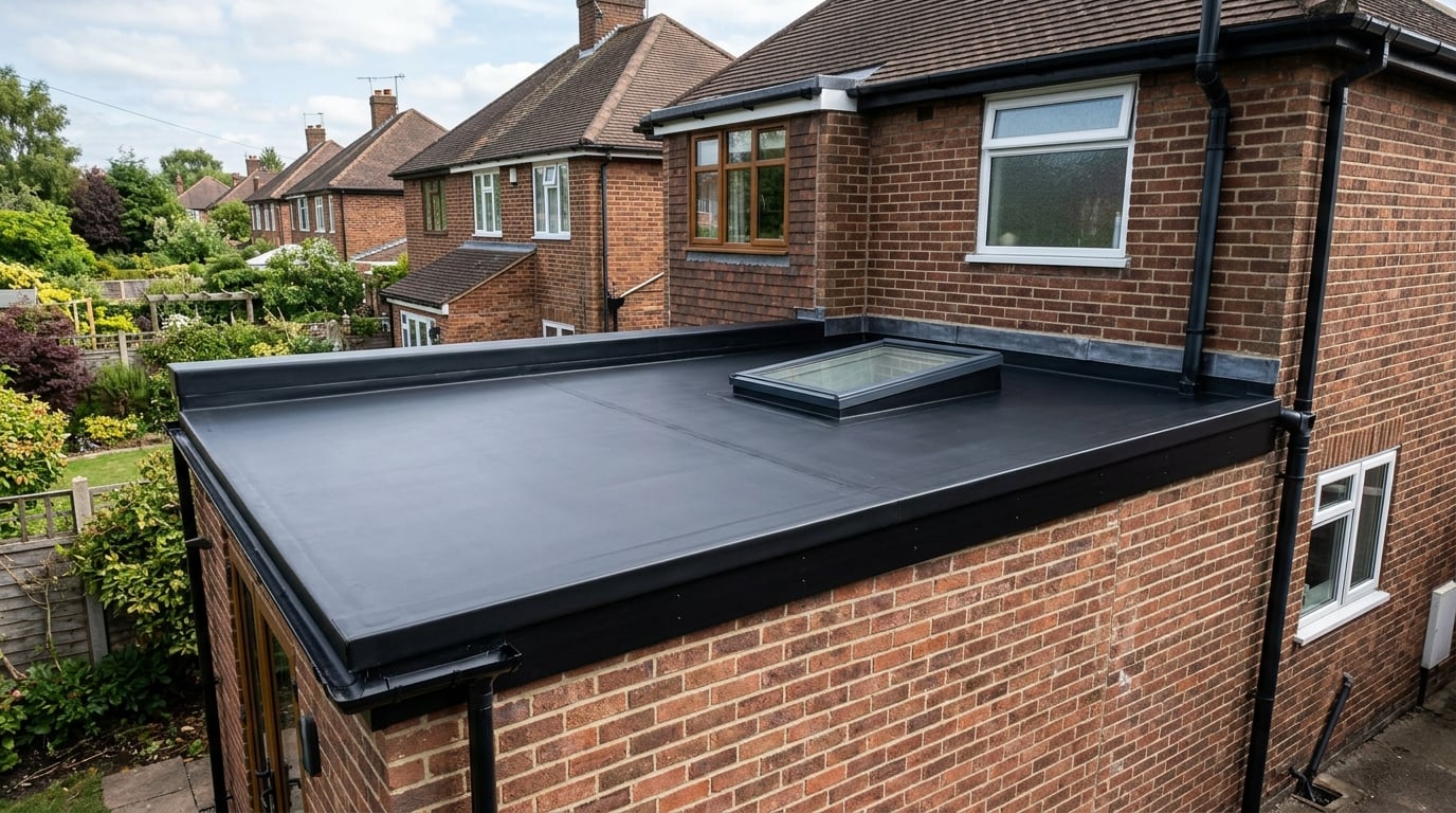 New flat roof installation completed to a high standard
